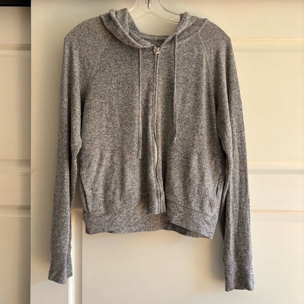 Aerie Heathered Gray Hoodie